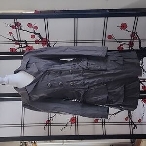 Uk brand Wallis coat size 16 [UK] metallic gray